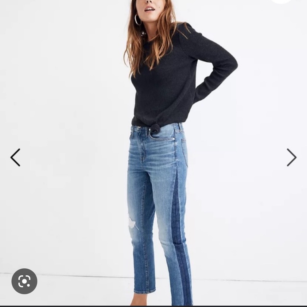 Madewell High Rise Slim Boyjean